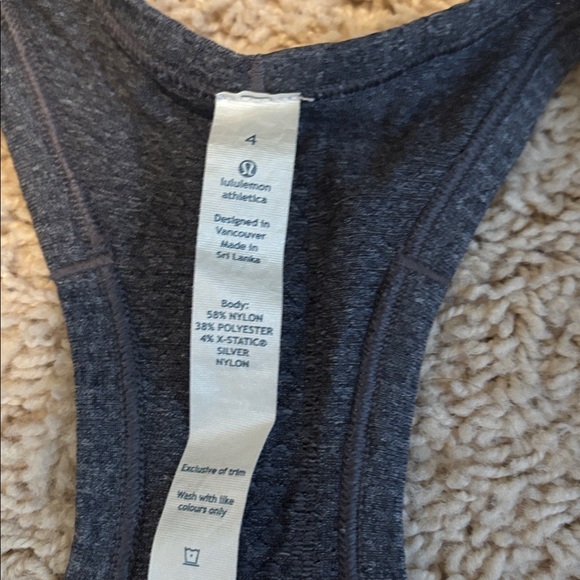 Lululemon Swiftly Tech Racerback in Heathered Black gray - Picture 11 of 16